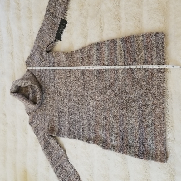 Rachel Zoe Turtleneck Knit Sweater Dress size L - Picture 7 of 13